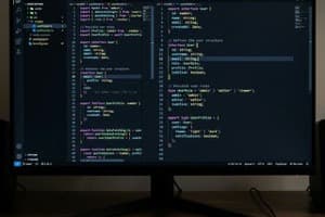 コードエディタでTypeScript
